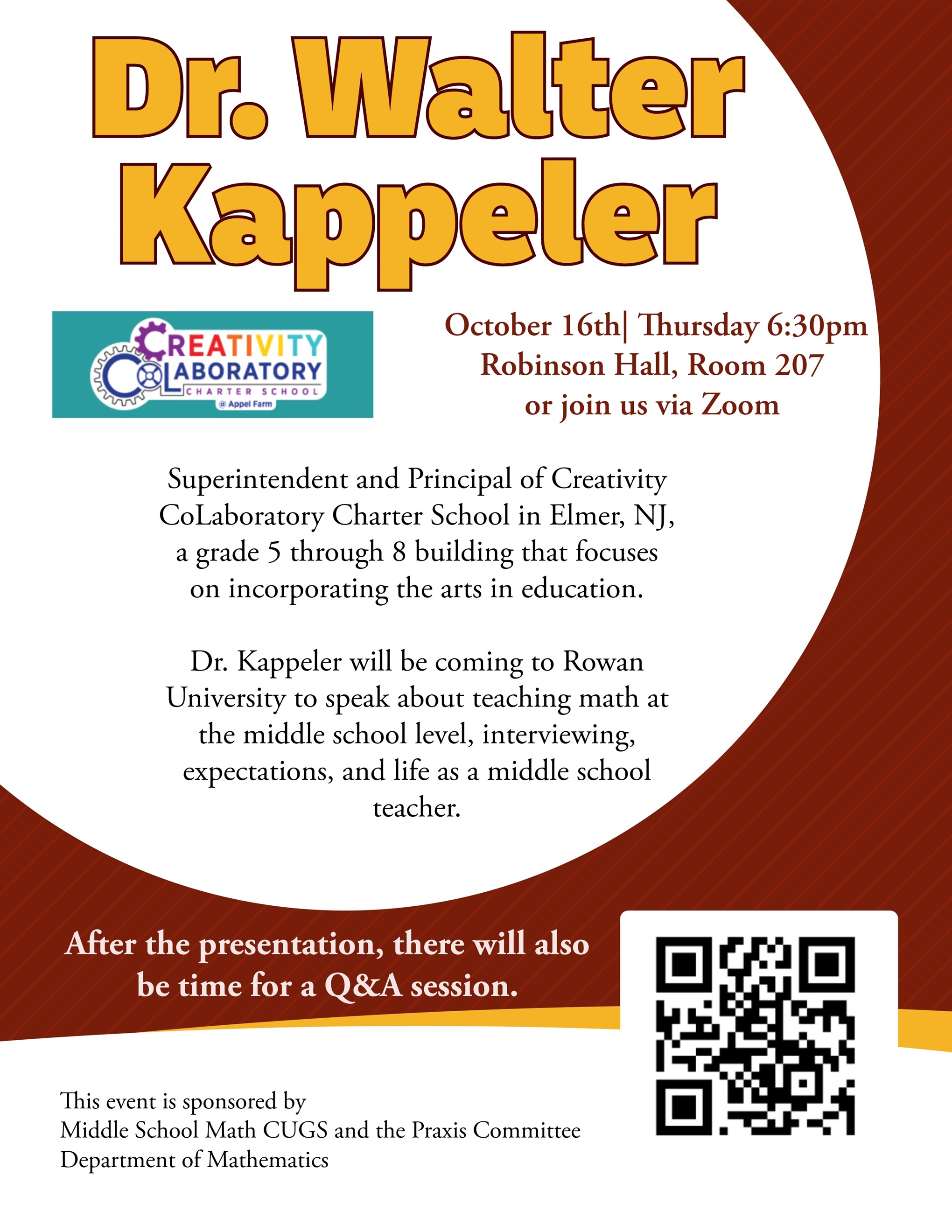 Fall 2025 - Guest Speaker - Dr Kappeler