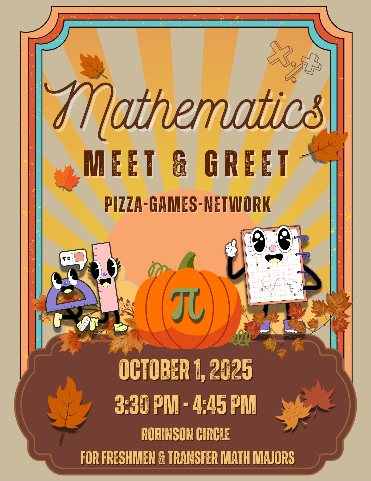 Fall 2025 - Math Meet & Greet