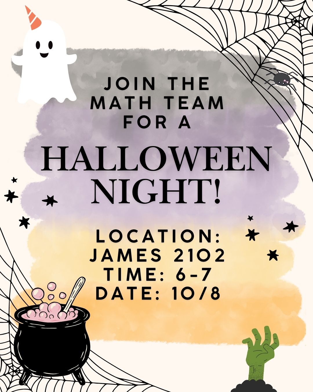 Fall 2025  - Math Team - October Meeting