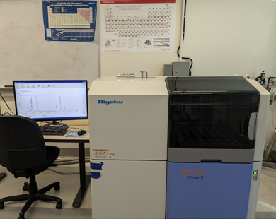 Rigaku Primus II Wavelength Dispersive X-ray Fluorescence Spectrometer