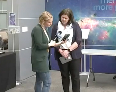 Amy Barraclaugh, Planetarium Director, speaks to 6abc about possible meteor strike