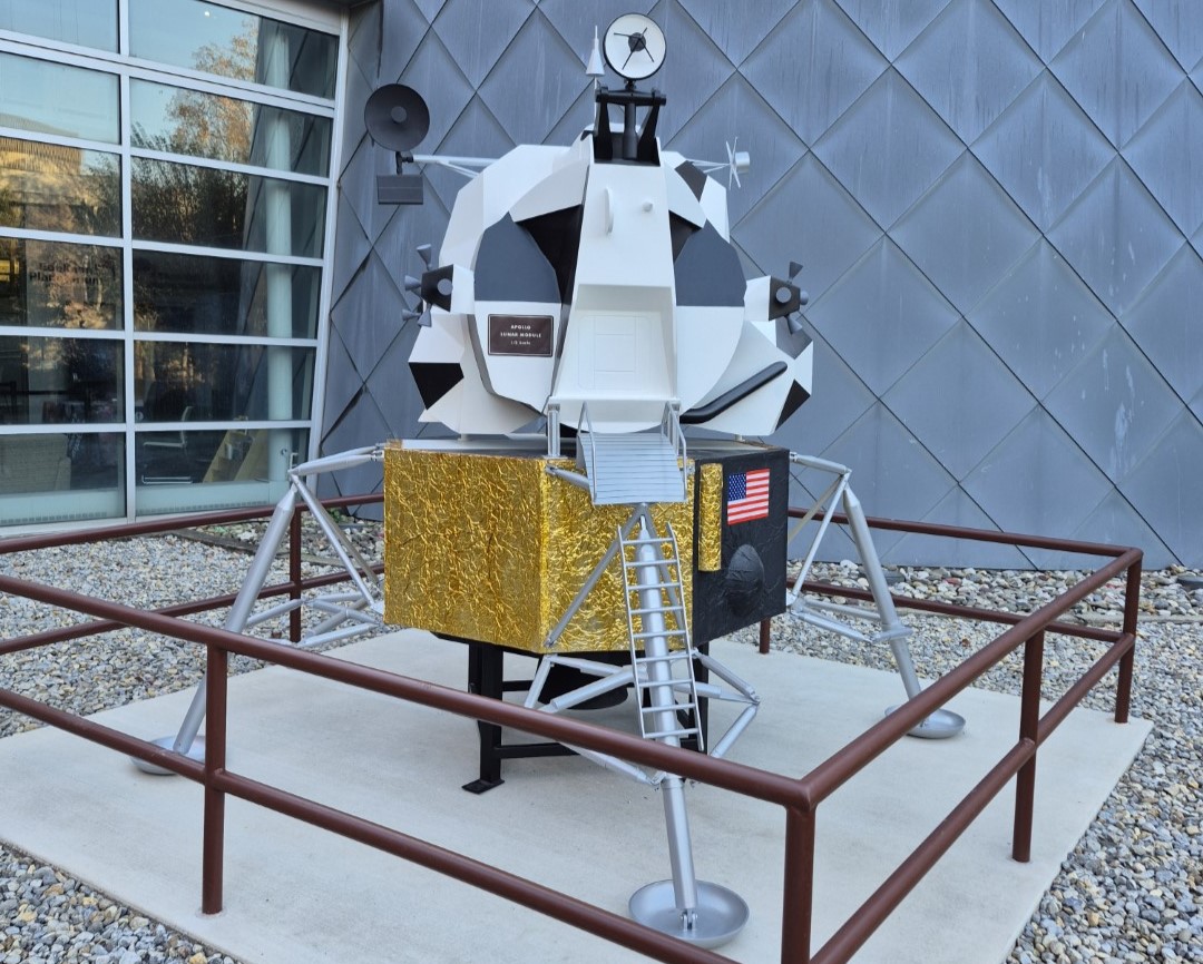 1/3 model of lunar lander