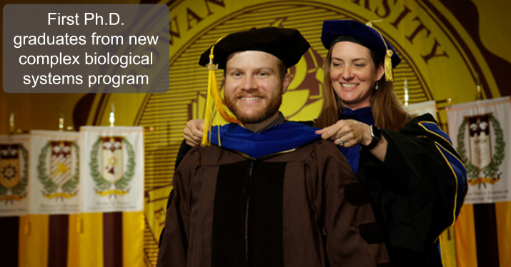 First CBS graduate, May 2024 - Graham Davis, Ph.D.
